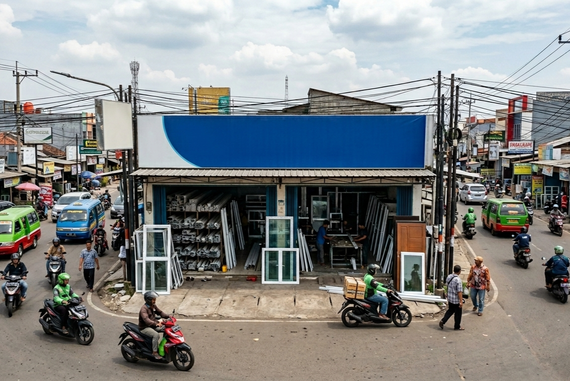 Temukan toko kusen UPVC Cikarang terbaik yang menyediakan jendela dan pintu