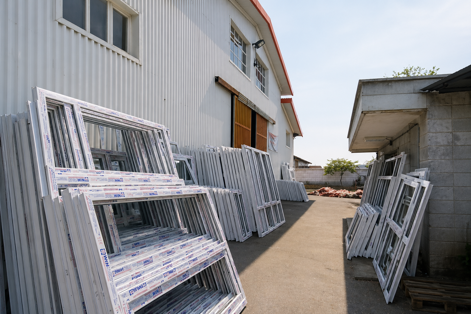 Model jendela sliding UPVC minimalis hasil pemasangan tim profesional di wilayah Jakarta Timur.